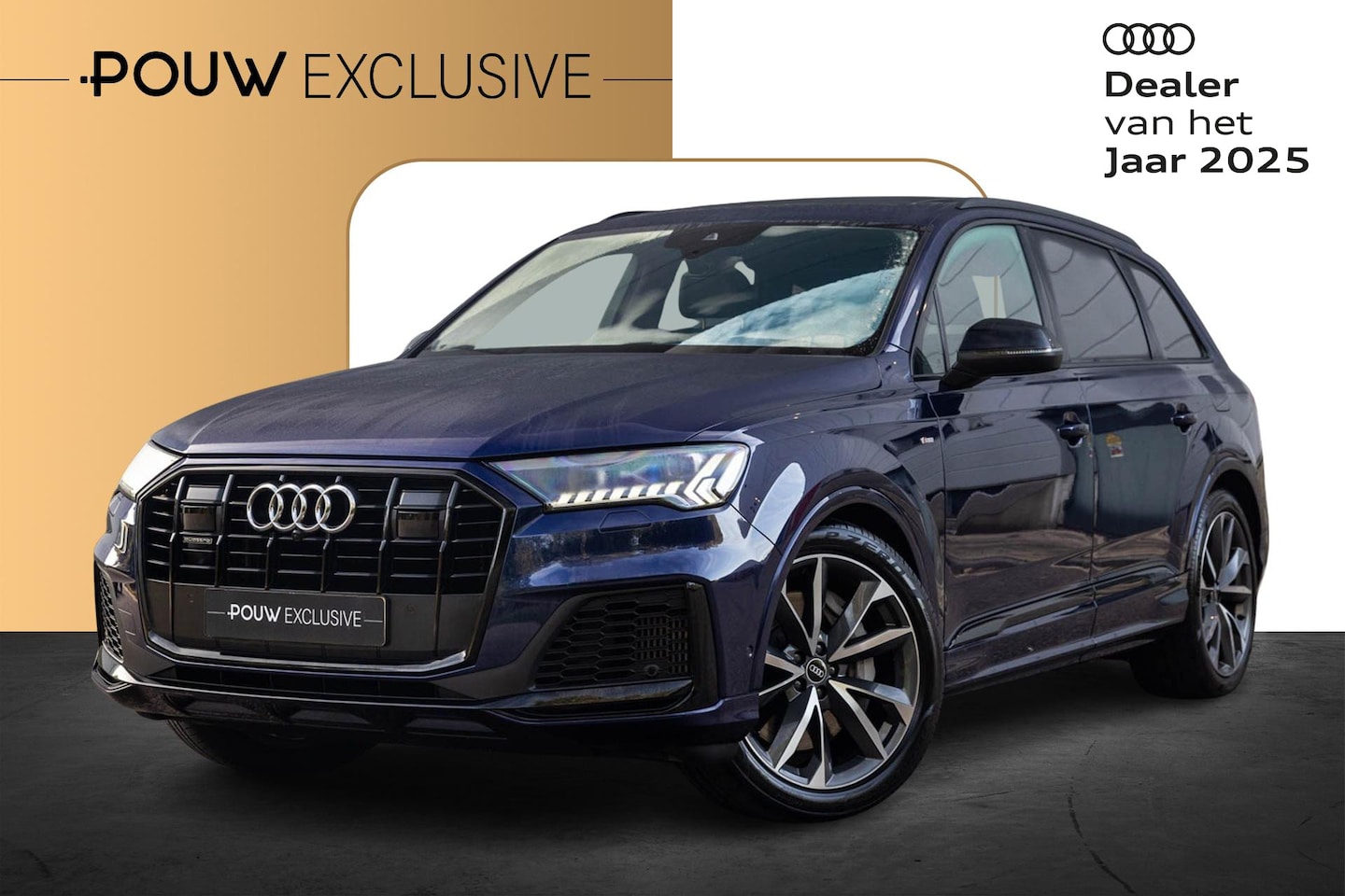 Audi Q7 - 55 TFSIe 380pk PHEV Quattro Competition | Panoramadak | Bang&Olufsen | 22" LMV | Tour + Ci - AutoWereld.nl