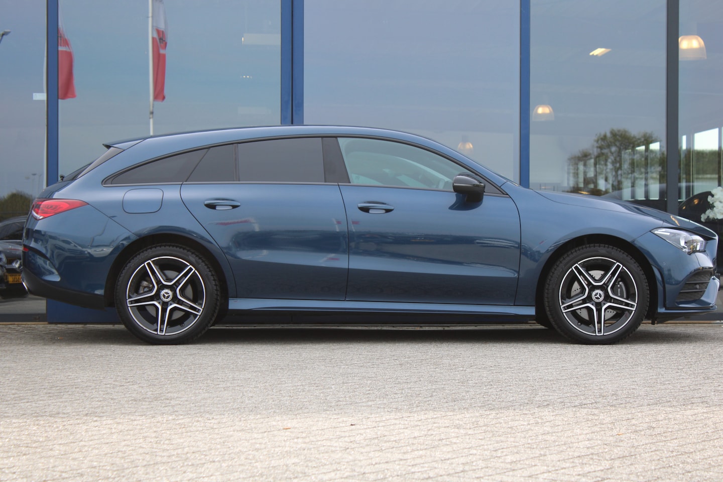 Mercedes-Benz CLA-klasse Shooting Brake - 250e AUT8 AMG Line NIGHT PAKKET SFEER WIDESCREEN CAMERA NAVI - AutoWereld.nl