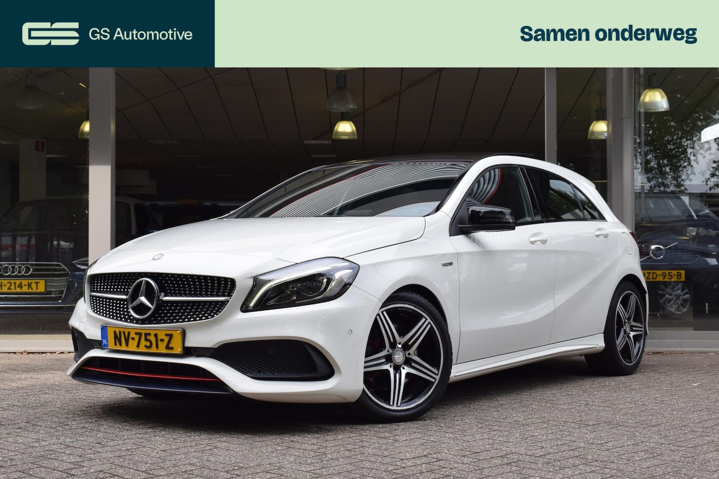 Mercedes-Benz A-klasse - 250 Sport Prestige Autm. AMG met Pano/Nav/Led - AutoWereld.nl