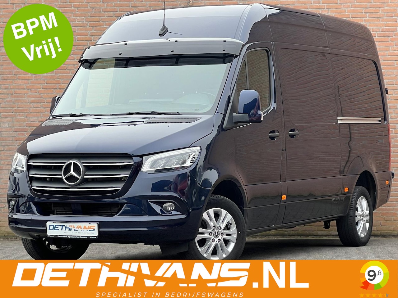 Mercedes-Benz Sprinter - 319CDI 3.0V6 L2H2 3.500KG Trekhaak / LED / MBUX / Euro6 - AutoWereld.nl