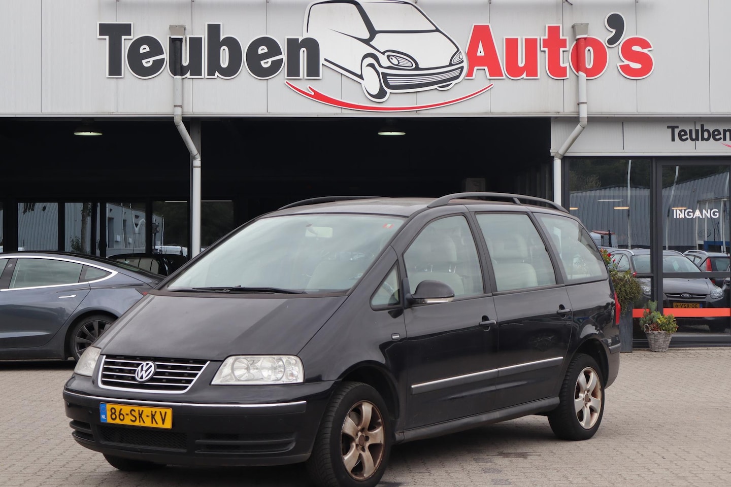 Volkswagen Sharan - 1.8 Turbo Comfortline 7 Persoons, Climate control, Cruise control, Trekhaak - AutoWereld.nl