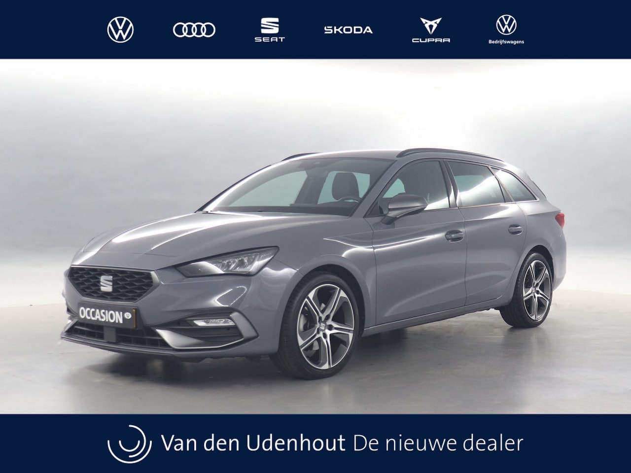 SEAT Leon Sportstourer - 1.0 TSI 110pk FR Business / Navigatie via App Connect / Parkeersensoren - AutoWereld.nl