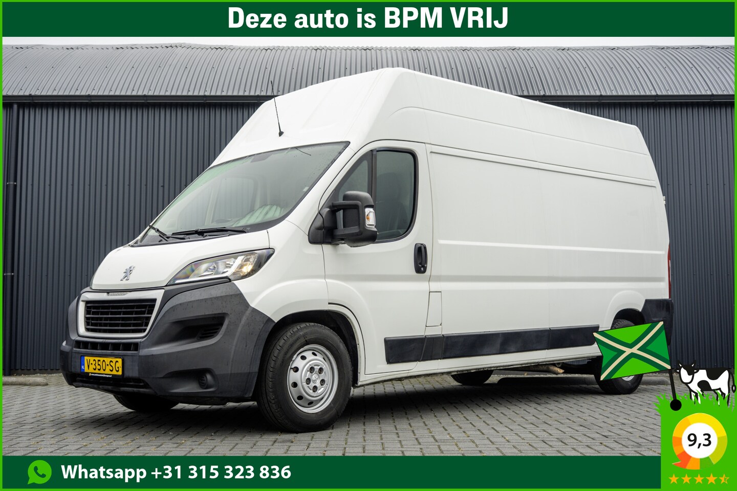 Peugeot Boxer - 2.0 BlueHDI L3H3 | 160PK | Camera | Navigatie | Cruise | Airco | 3T Trekgewicht | Euro 6 - AutoWereld.nl