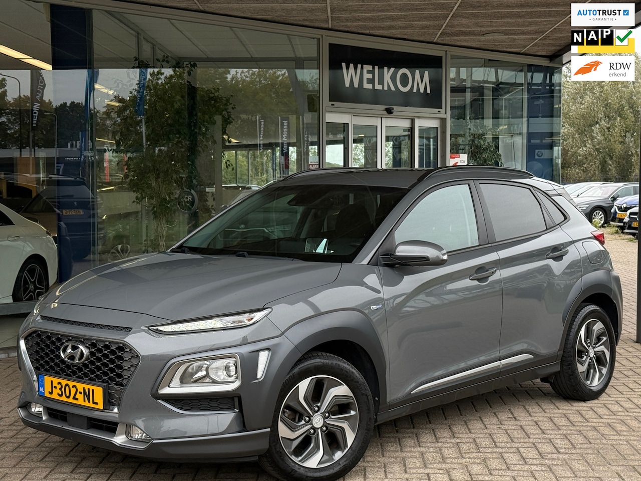 Hyundai Kona - 1.6 GDI HEV Fashion Navi|Trekhaak|Camera|Dealer Onderhouden - AutoWereld.nl
