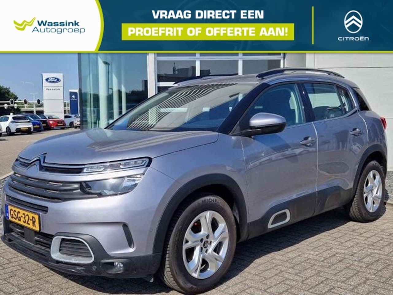 Citroën C5 Aircross - 1.2 PureTech 130pk Feel | Stoelverwarming | Cruise control | - AutoWereld.nl