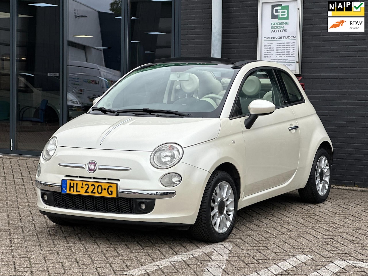 Fiat 500 C - 1.2 Pop/CABRIO/NAVI/PDC/AIRCO/NETTE STAAT!! - AutoWereld.nl