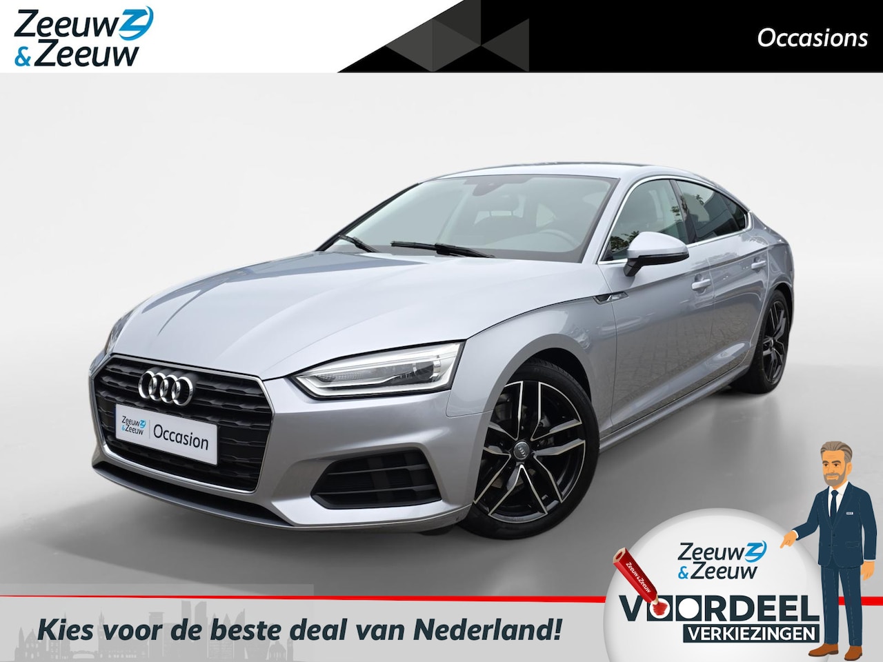 Audi A5 Sportback - 35 TFSI Pro Line Automaat | Dealer onderhouden | Cruise Control | Climate control | Elektr - AutoWereld.nl