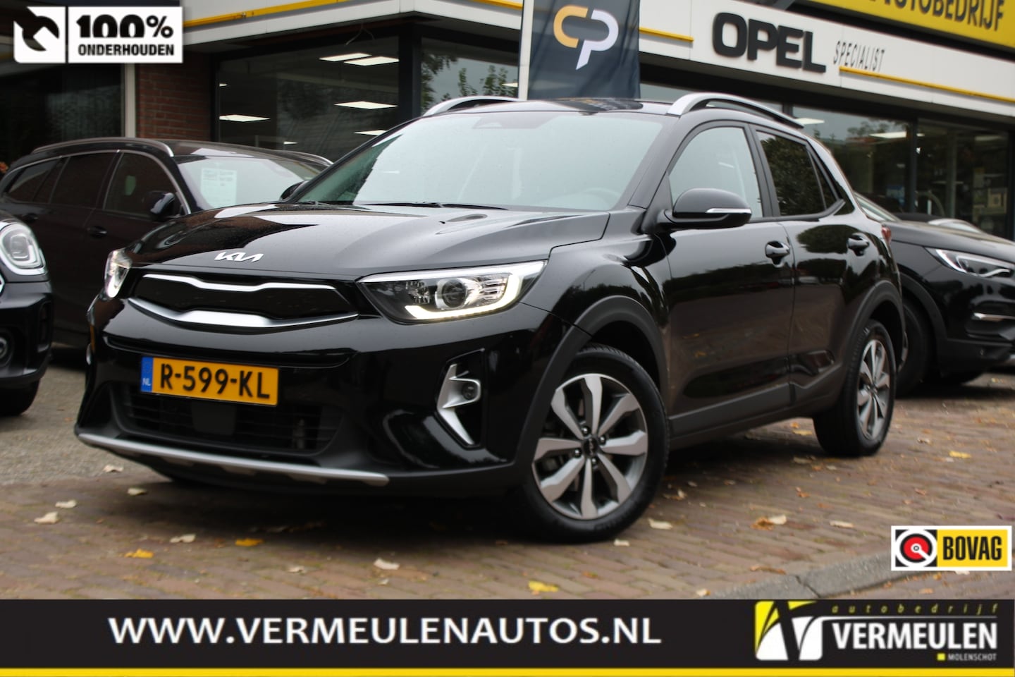 Kia Stonic - 1.0 T-GDi 120PK MHEV DCT7 DynamicPlusLine Automaat + 16"/ Navi/ Clima/ Cruise/ Camera/ Car - AutoWereld.nl