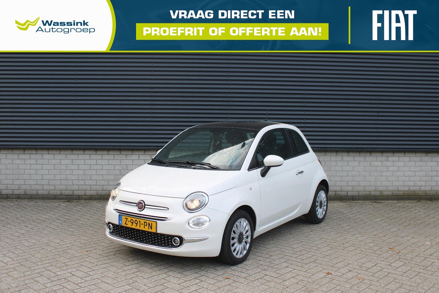 Fiat 500 - Dolcevita Finale Hybrid 70pk | Airco | Apple Carplay/Android Auto | Lichtmetalen Velgen I - AutoWereld.nl