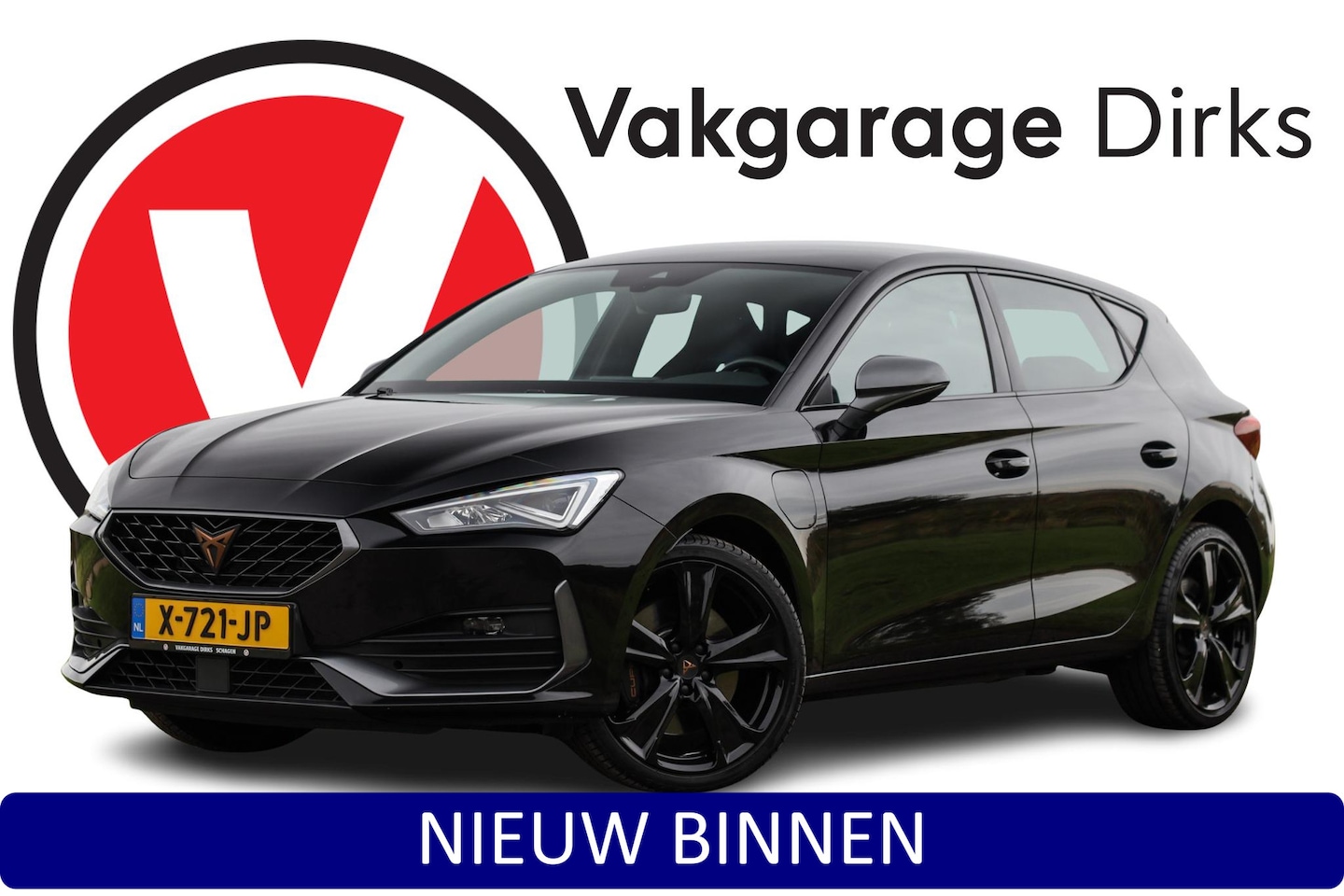CUPRA Leon - 1.4 e-Hybrid VZ Copper Edition ✅LED ✅ ACC ✅ Carplay - AutoWereld.nl