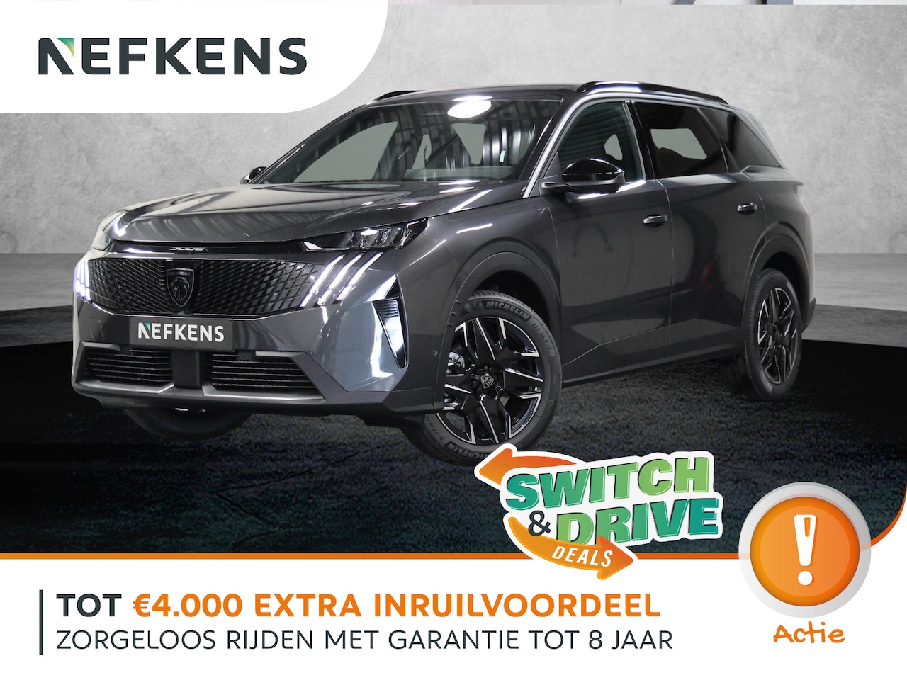 Peugeot 5008 - 1.2 Hybrid 145PK Allure | 360 Camera | Adaptive CruiseControl | Navigatie | ClimateControl - AutoWereld.nl