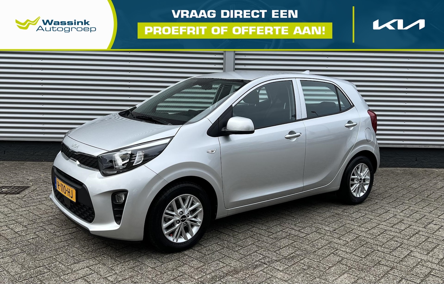 Kia Picanto - 1.0 DPi 67pk 5-zits DynamicLine | Apple Carplay / Android Auto | Airco | LMV | Camera | - AutoWereld.nl