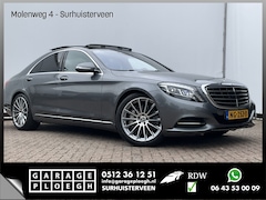 Mercedes-Benz S-klasse - 400 4Matic Prestige Plus Pano Hud Burmester Leer 360Cam Memory VOL