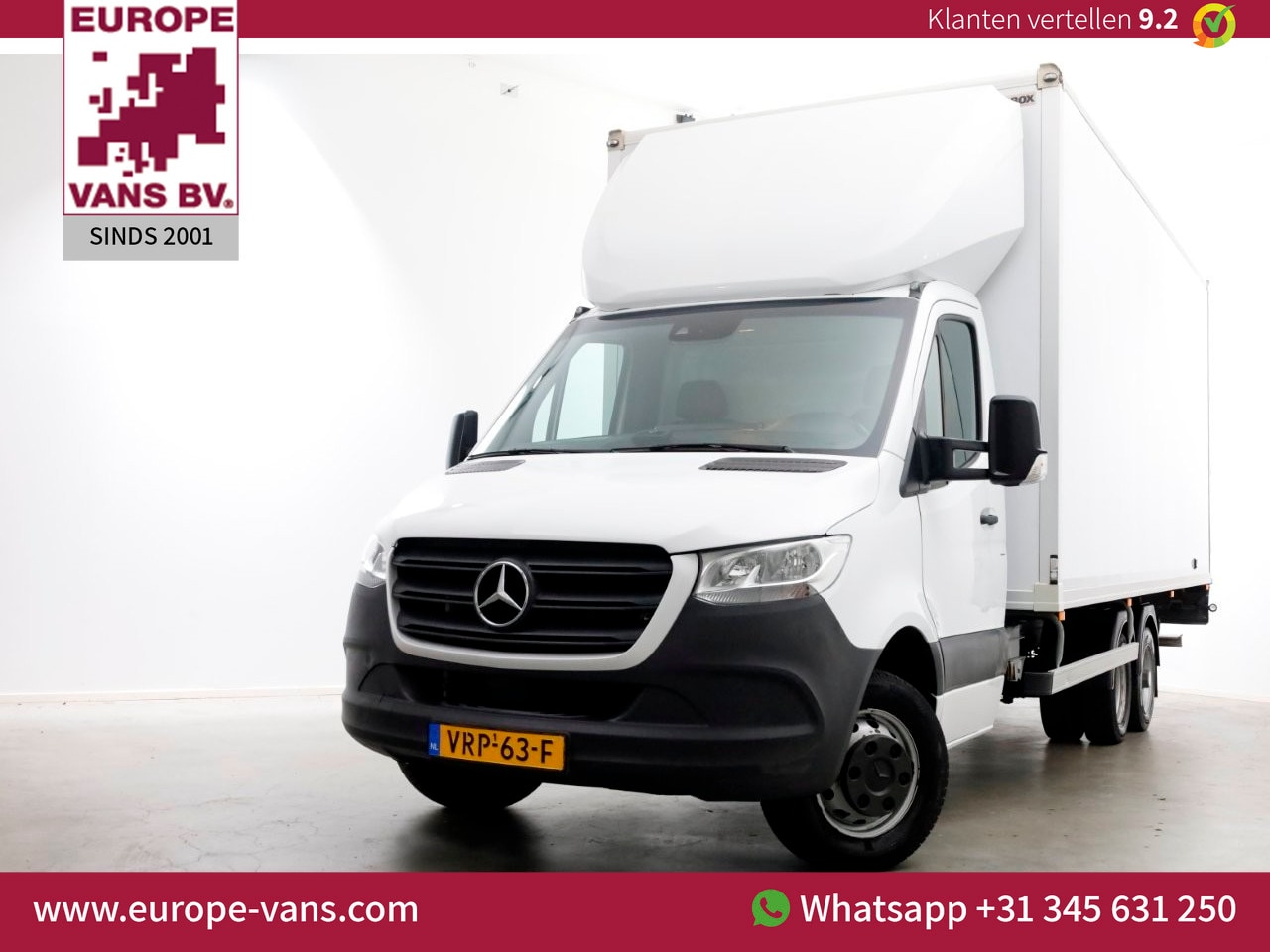 Mercedes-Benz Sprinter - 515 CDI 150pk 9G Automaat Clixtar BE-Combi Bakwagen met deuren 2870kg laden L557cm 08-2022 - AutoWereld.nl