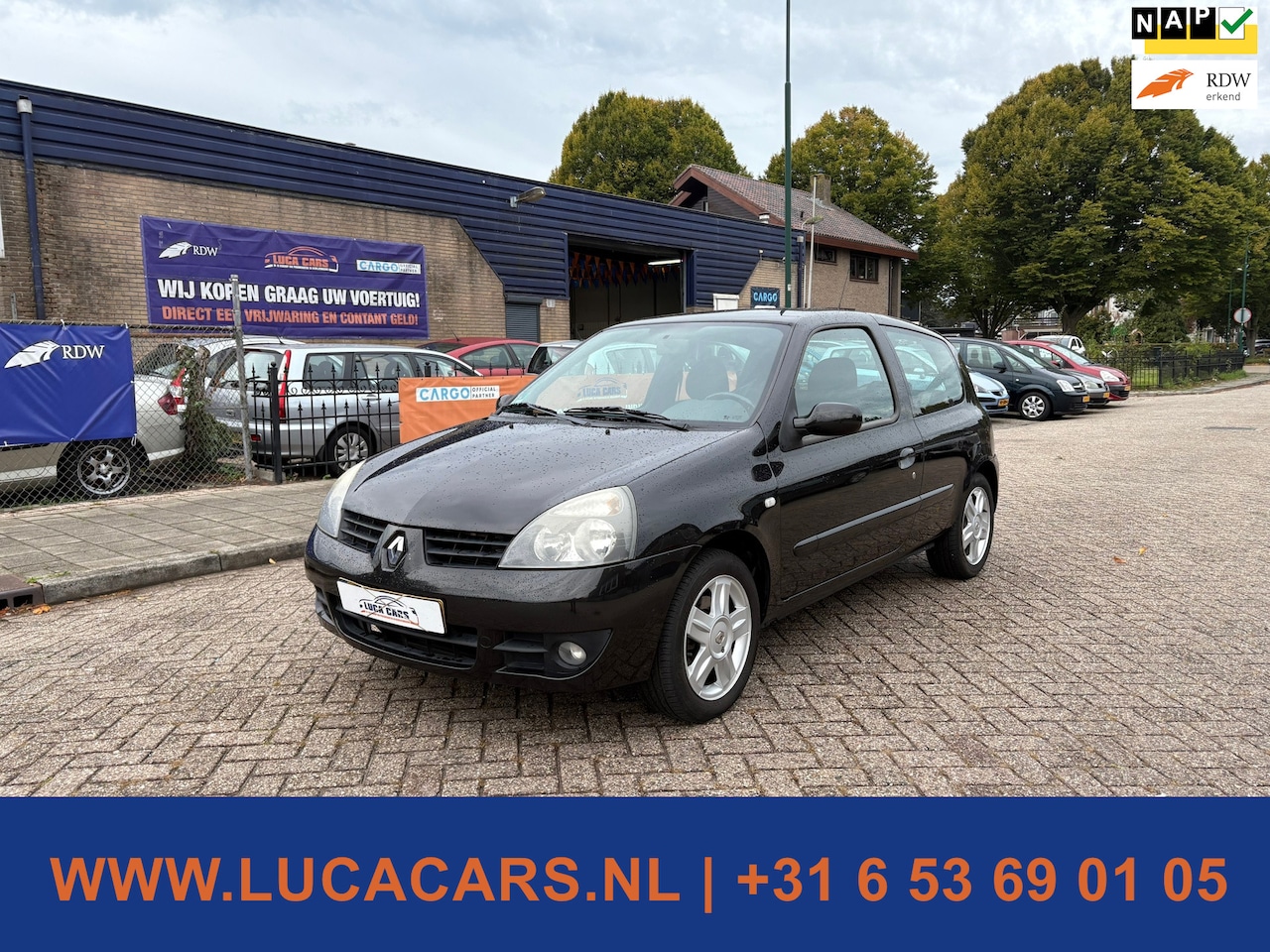 Renault Clio - 1.2-16V Campus NIEUWE APK + AIRCO! - AutoWereld.nl