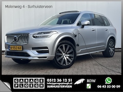 Volvo XC90 - 2.0 T8 PHEV AWD Inscription 7-Pers Pano H/K Elek.Trekhaak Leer 360Cam BOMVOL