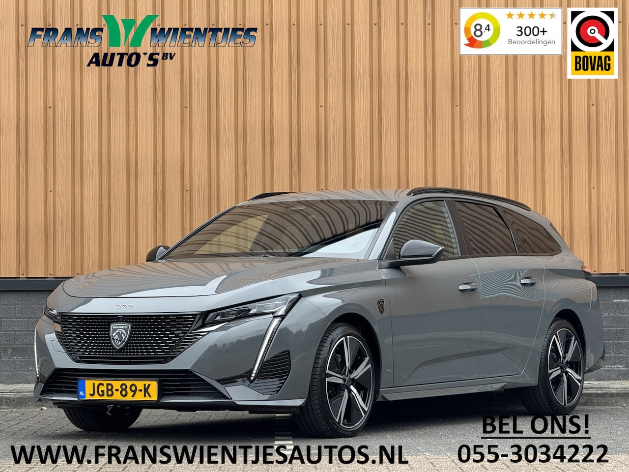 Peugeot 308 SW - 1.2 PureTech GT | Achteruitrijcamera | Adaptieve Cruise Control | Keyless Go/Entry | Apple - AutoWereld.nl