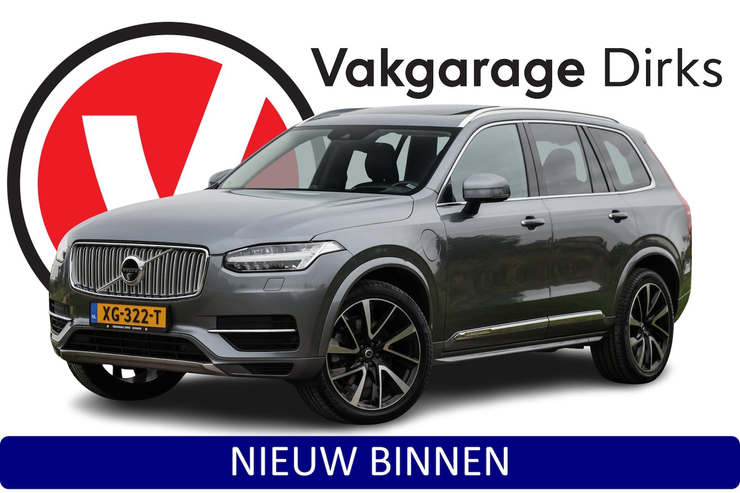 Volvo XC90 - 2.0 T8 Twin Engine AWD Inscription 7p. ✅ Pano ✅ B&O ✅ Luchtvering - AutoWereld.nl