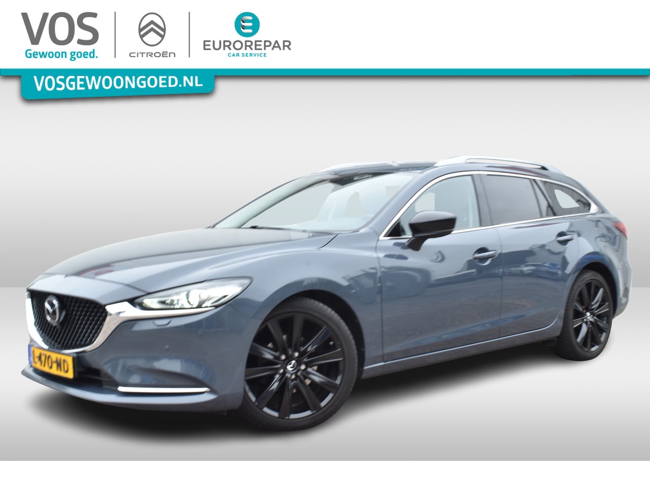 Mazda 6 Sportbreak - 2.0 SkyActiv-G 165 Sportive Leder | Trekhaak | Navi | Airco | Full option - AutoWereld.nl