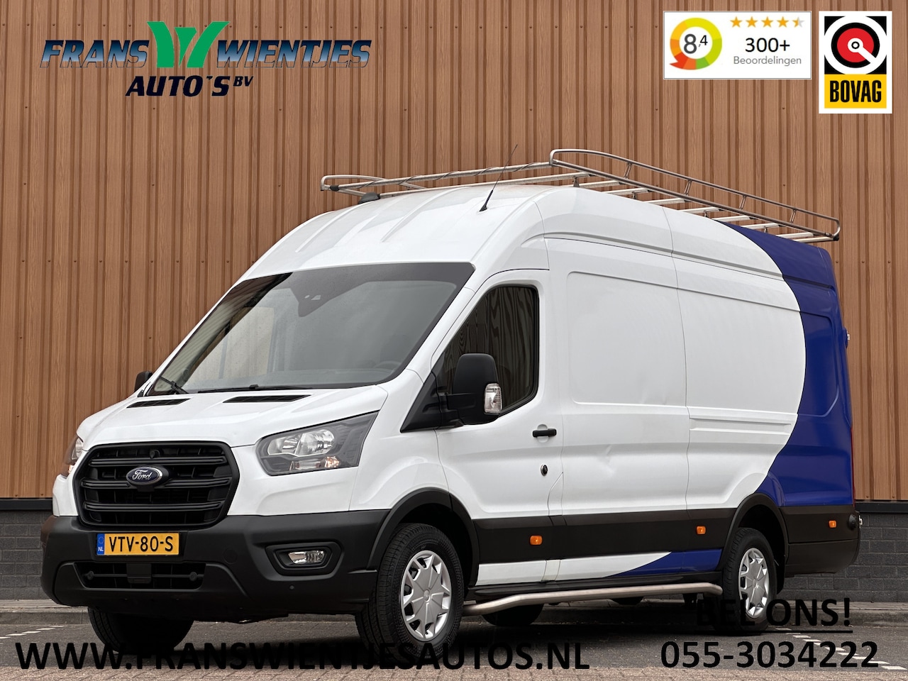 Ford Transit - 350 2.0 TDCI L3H2 Limited | Achteruitrijcamera | Parkeersensoren | Cruise Control | Aircon - AutoWereld.nl