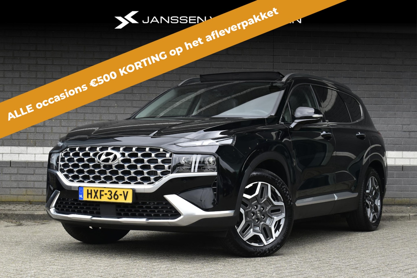 Hyundai Santa Fe - 1.6 T-GDI PHEV Premium Sky / 100% SOH / Panoramadak / Stoelverwarming en -Ventilatie - AutoWereld.nl