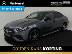 Mercedes-Benz C-klasse - 300 e AMG Line / Stoelverwarming / Achteruitrijcamera / Panorama-schuifdak / Night-Pakket
