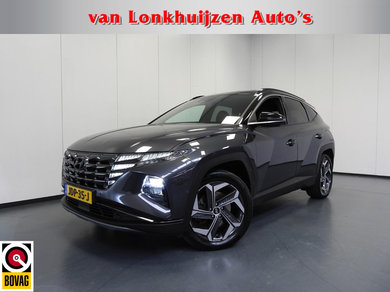 Hyundai Tucson - 1.6 T-GDI PHEV Premium 4WD NAVI/LEER/360CAM/LED/19"LMV! - AutoWereld.nl