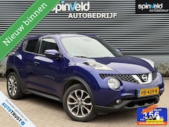 Nissan Juke - 1.2 DIG-T S/S Tekna BJ`15 NAP NL Schuifdak Navi Cruise Climate