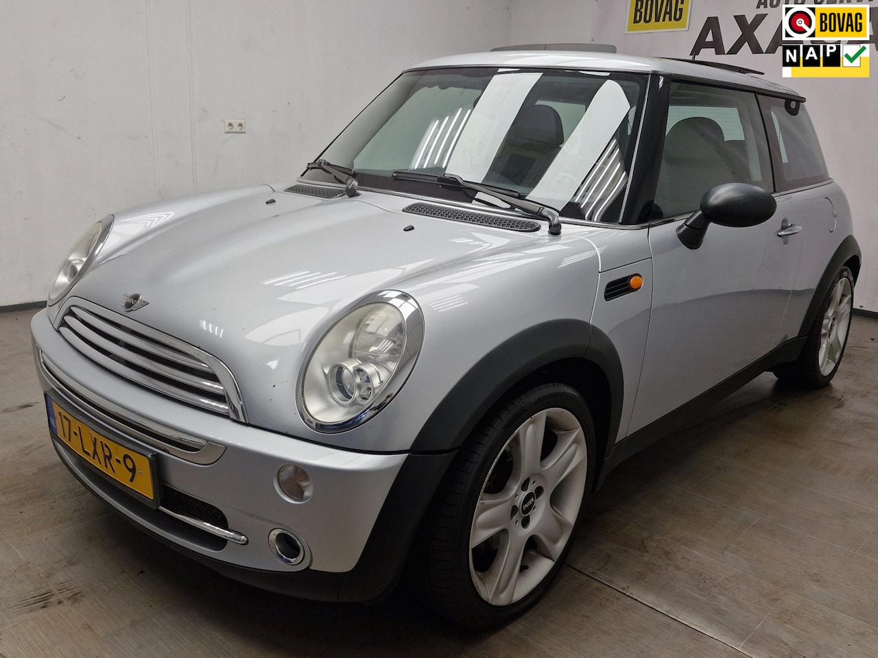 MINI One - Mini 1.6 Seven OPEN DAK ! AIRCO ! NIEUWE APK ! - AutoWereld.nl