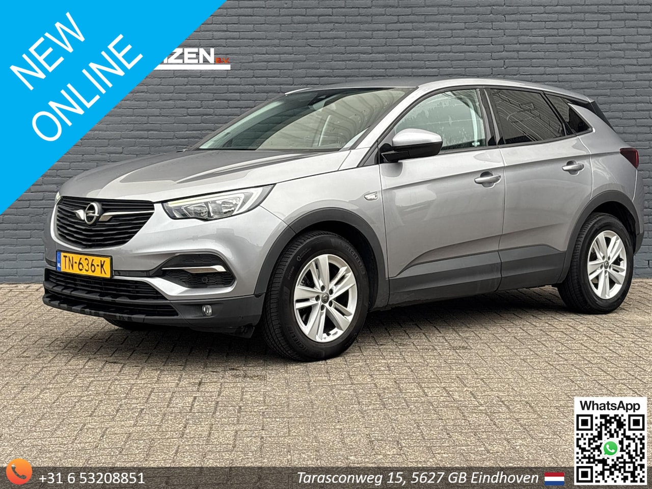 Opel Grandland X - 1.2 Turbo Online Edition | Cruise | Climate | Navi | Carplay/Android Auto | APK 09-2025! | - AutoWereld.nl