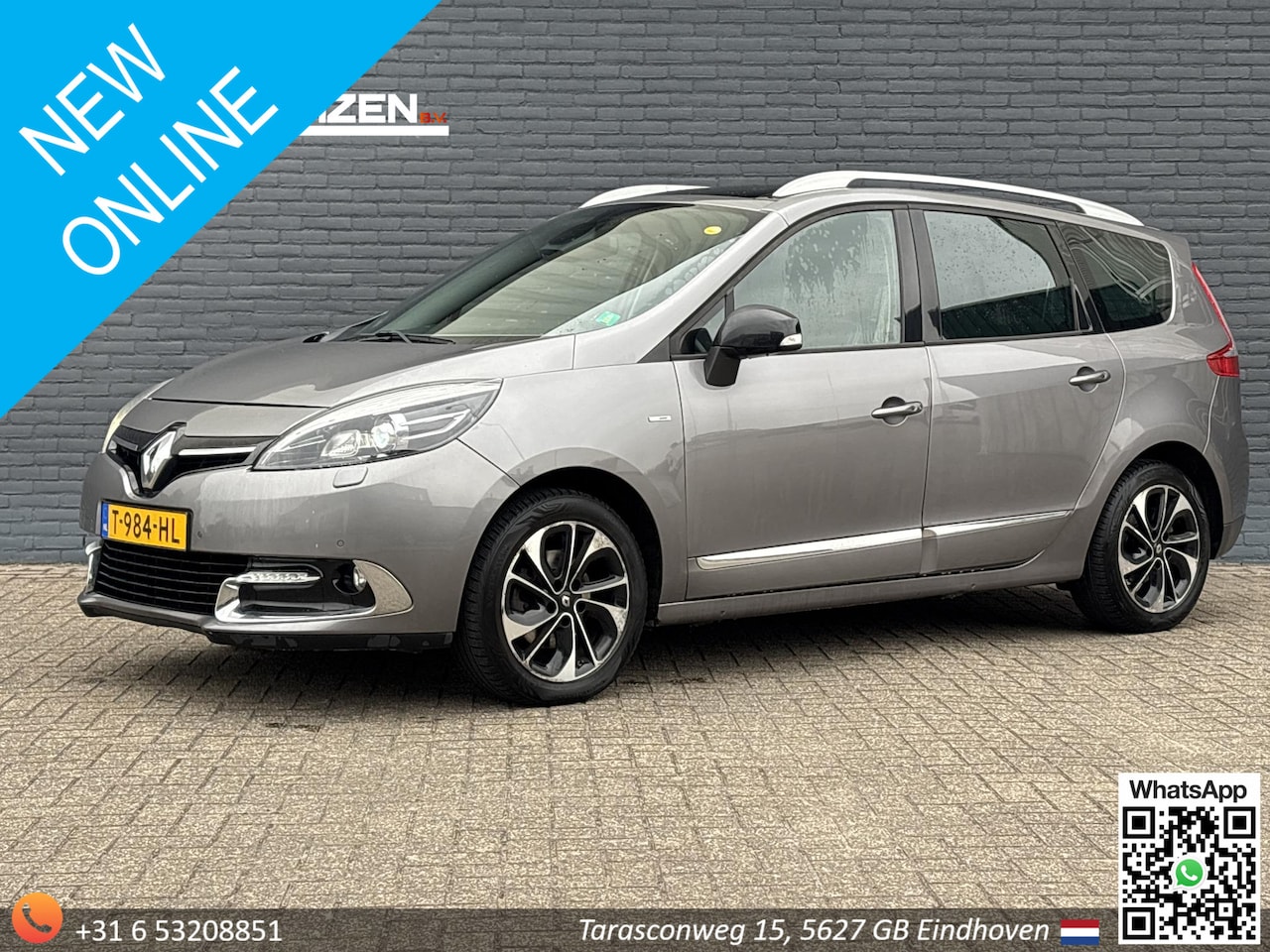 Renault Grand Scénic - 1.2 TCe Authentique 7 Persoons | Pano | 1/2 Leder | Cruise | Climate | Navi | Camera | - AutoWereld.nl