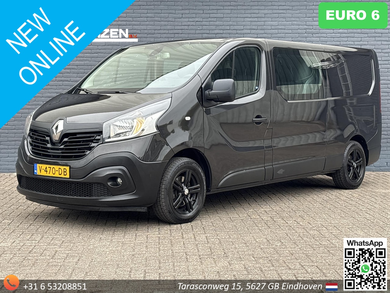 Renault Trafic - 1.6 dCi T29 L2H1 Dubbel Cabine | Euro 6 | € 8.950,- MARGE! | Cruise | Airco | Navi | Camer - AutoWereld.nl