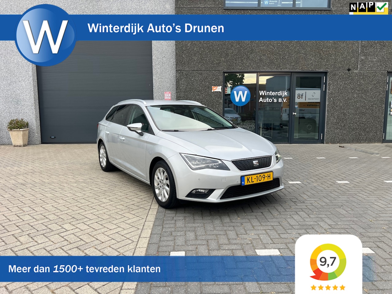 SEAT Leon ST - 1.0 TSI Style|Clima|Navi|Cruise|A.Camera|P.Sensoren - AutoWereld.nl