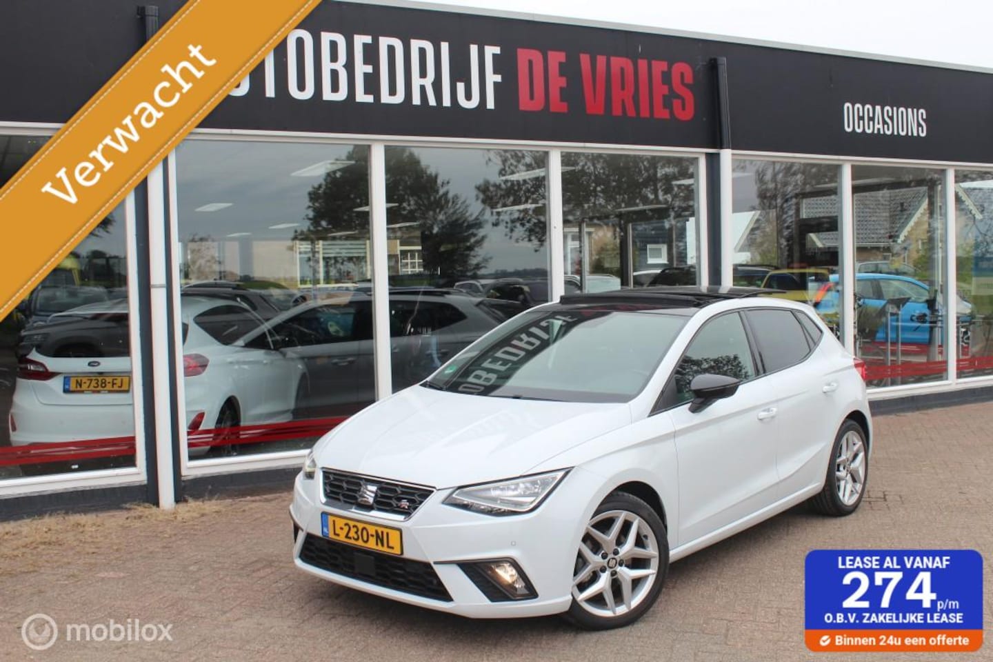 SEAT Ibiza - 1.5 TSI FR 150PK Pano/Virtual/Stoelverw/BEATS/NAP - AutoWereld.nl