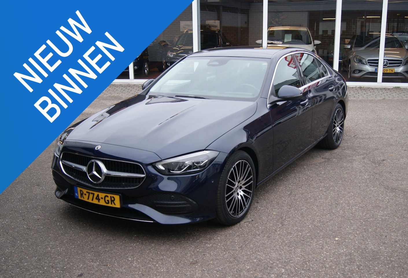 Mercedes-Benz C-klasse - 200 Luxury Line Automaat,Camera,Clima,Navi,Cruise,Burmester soundsyteem,RIJKLAARPRIJS!! - AutoWereld.nl