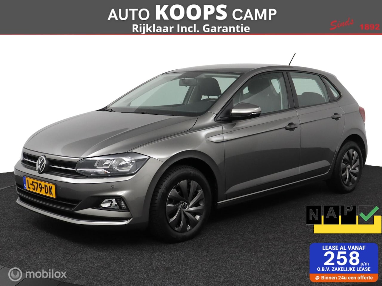 Volkswagen Polo - 1.0 TSI 95Pk Comfortline 5-Deurs | Airco | Adaptief cruise | Apple-carplay | NL Auto | DEA - AutoWereld.nl