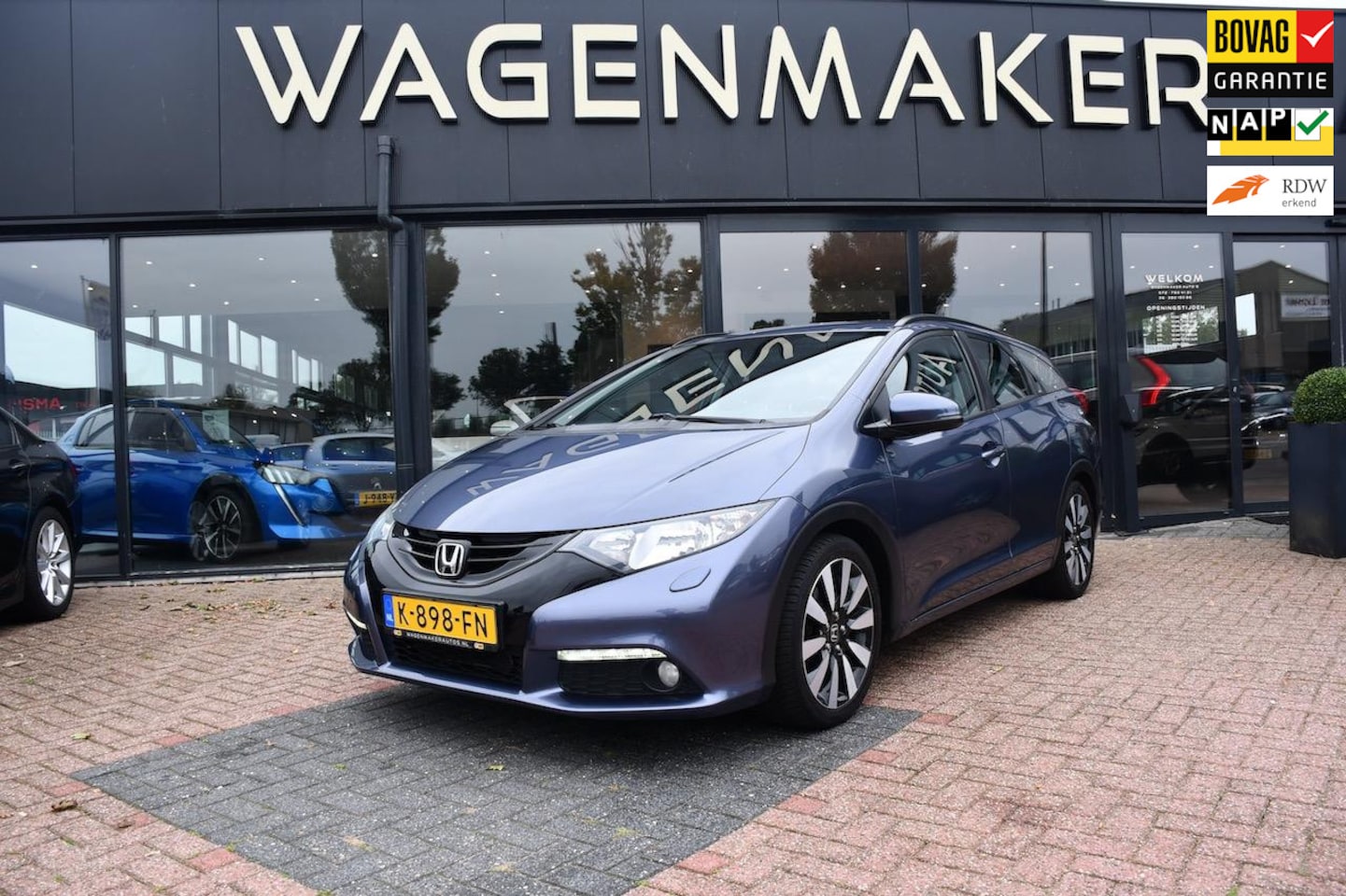 Honda Civic Tourer - 1.8 Lifestyle Clima|Cruise|CAM|Trekhaak! - AutoWereld.nl