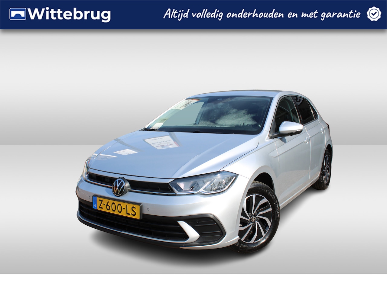 Volkswagen Polo - 1.0 TSI 95pk Life EditionDSG Automaat / Navigatie / Keyless / LM velgen / Parkeersensoren - AutoWereld.nl