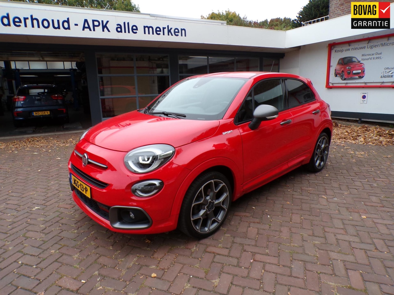 Fiat 500 X - 1.3 GSE Sport Automaat /Navi./Apple Car Play/Android/19"LMV/Sportstoelen Elek.V/Climate C. - AutoWereld.nl