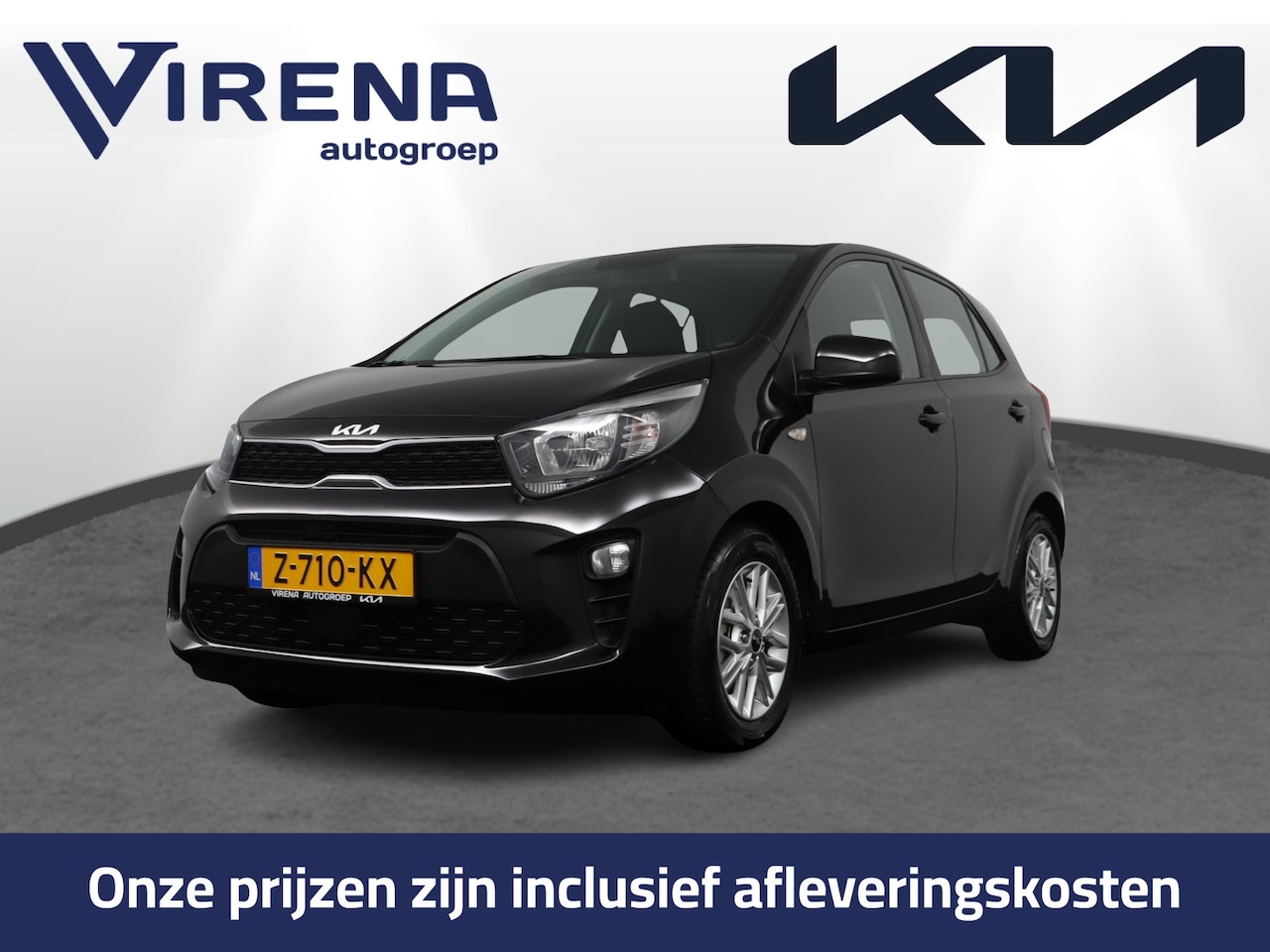 Kia Picanto - 1.0 DPi DynamicLine - Airco - Android/Apple Carplay - Cruise Control - Lichtmetalen Velgen - AutoWereld.nl