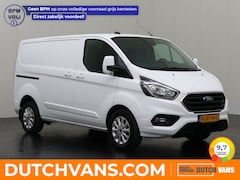 Ford Transit Custom - 2.0TDCI 130PK Limited | 2xSchuifdeur | Multimedia | Camera | Trekhaak | 3-Persoons