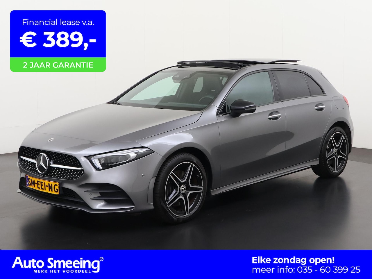 Mercedes-Benz A-klasse - 250e AMG Night | Panoramadak | 360 Camera | Memory Stoel | Zondag Open! - AutoWereld.nl