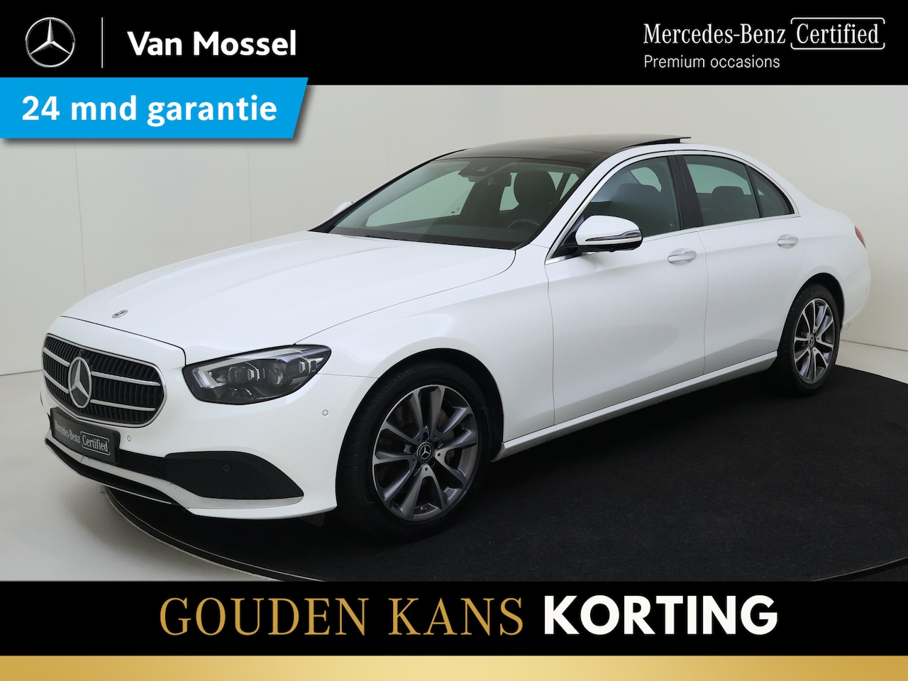 Mercedes-Benz E-klasse - 300 e Business Solution Luxury / Stoelverwarming / 360Graden-Camera / Panorama-schuifdak - AutoWereld.nl