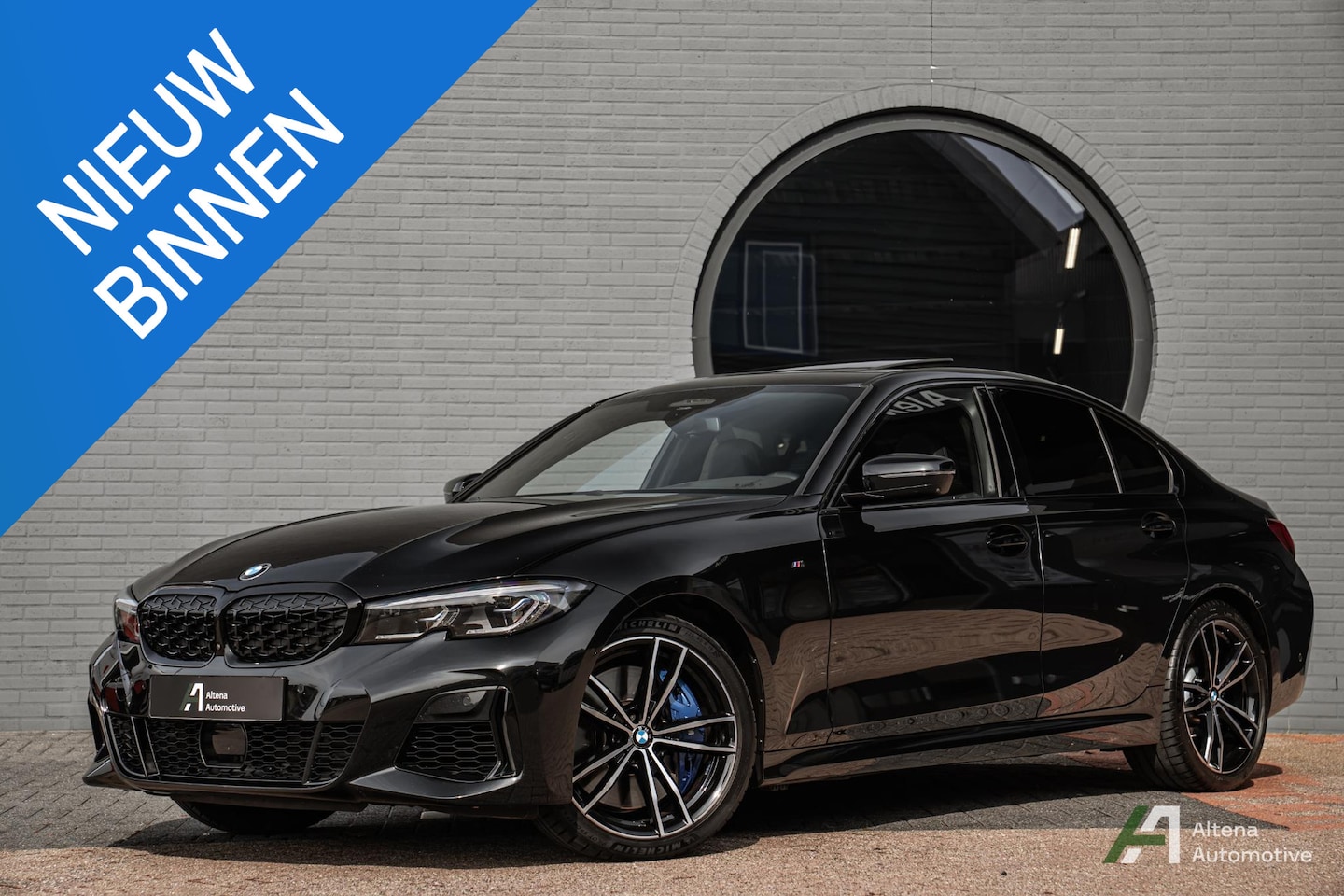BMW 3-serie - M340i xDrive High Executive BTW, 360 camera, schuifdak, trekhaak, adaptieve cruise - AutoWereld.nl
