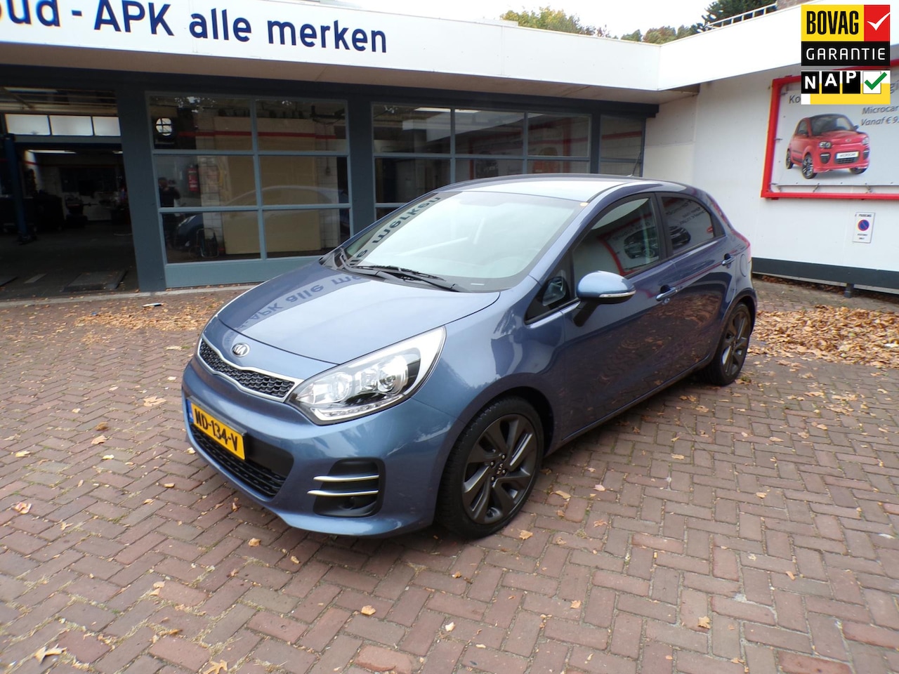 Kia Rio - 1.2 CVVT ExecutiveLine 5drs Navigatie/17"LMV/A.R Camera/Climate Control/Cruise Control/Tre - AutoWereld.nl