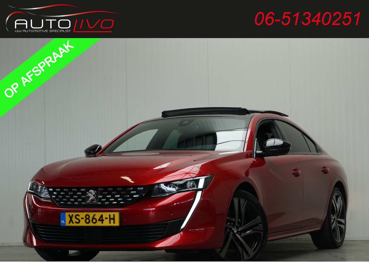 Peugeot 508 - 1.6 PureTech First Edition 225 PK! FULL OPTIONS! NL AUTO! - AutoWereld.nl