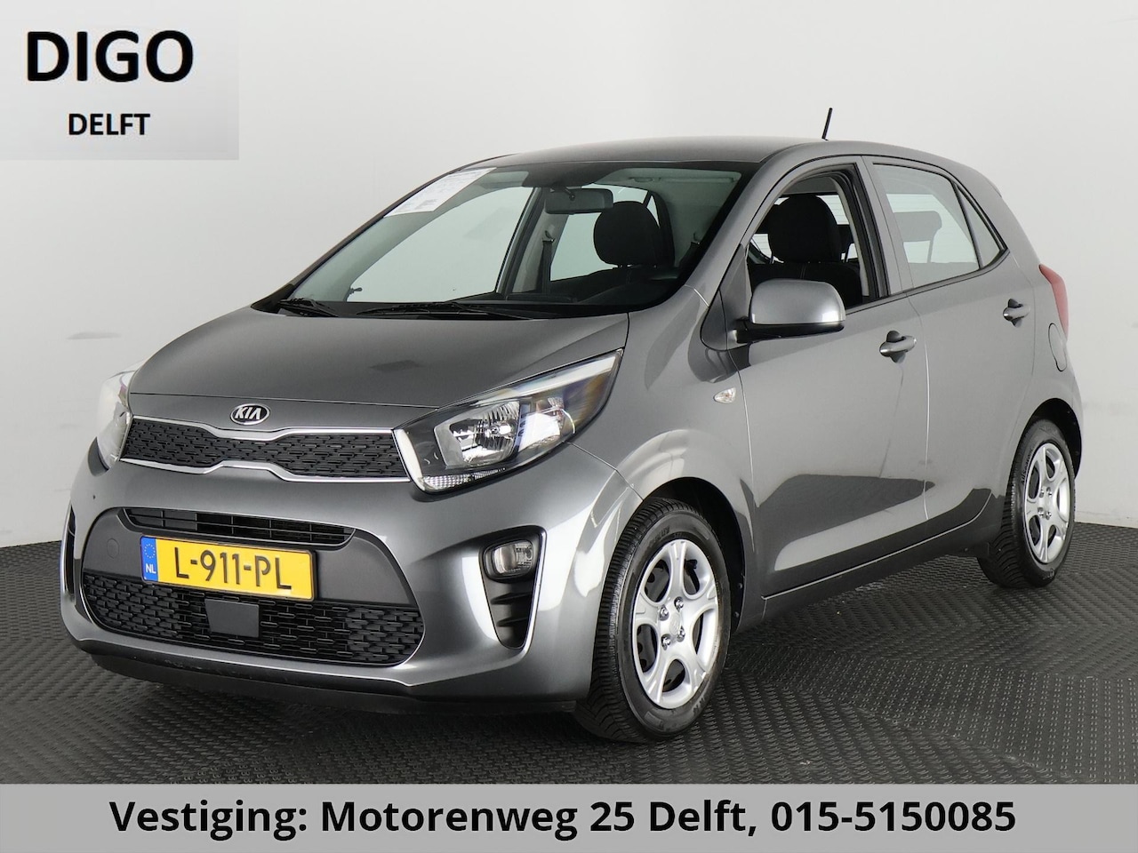Kia Picanto - 1.0 GRAYLINE COMFORTLINE 1e EIG. GARANTIE 7-2031* 5 ZITS.CRUISE CONTROLL.AIRCO - AutoWereld.nl