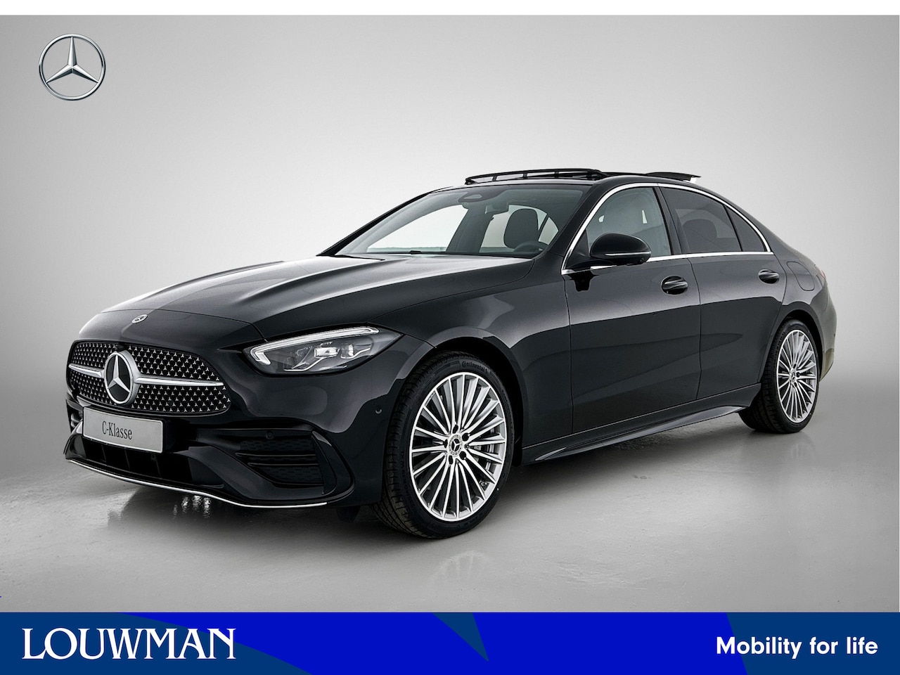 Mercedes-Benz C-klasse - 300 e Business Solution AMG | Multicontourstoelen voor | Burmester® 3D surround sound syst - AutoWereld.nl