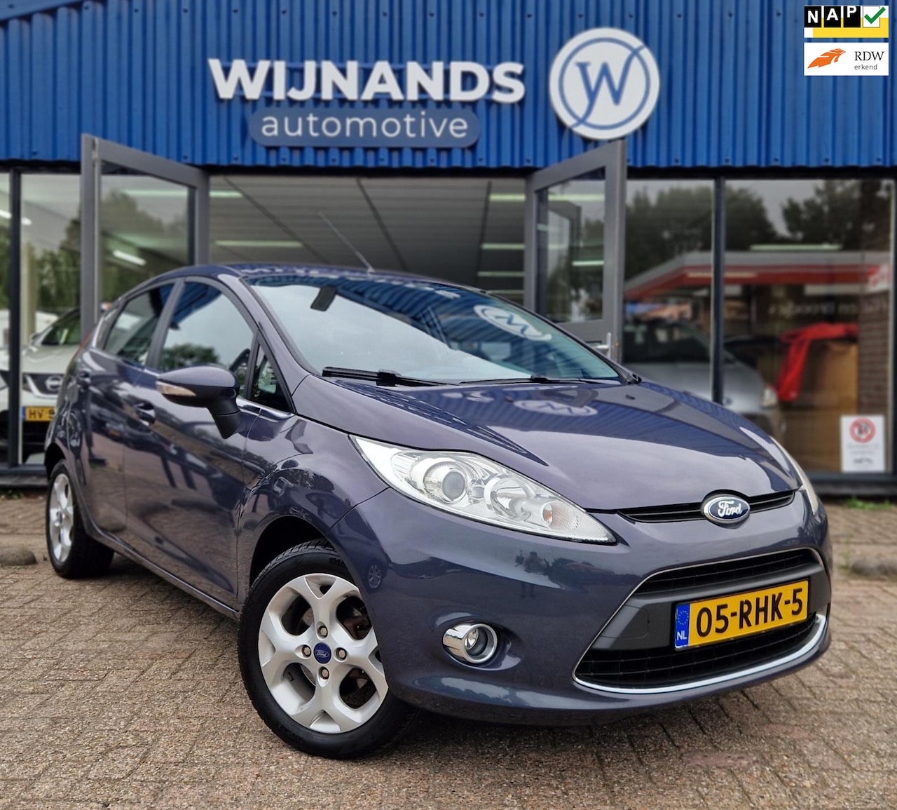 Ford Fiesta - 1.25 Titanium Cruise Clima Parks Lm velgen Bt - AutoWereld.nl