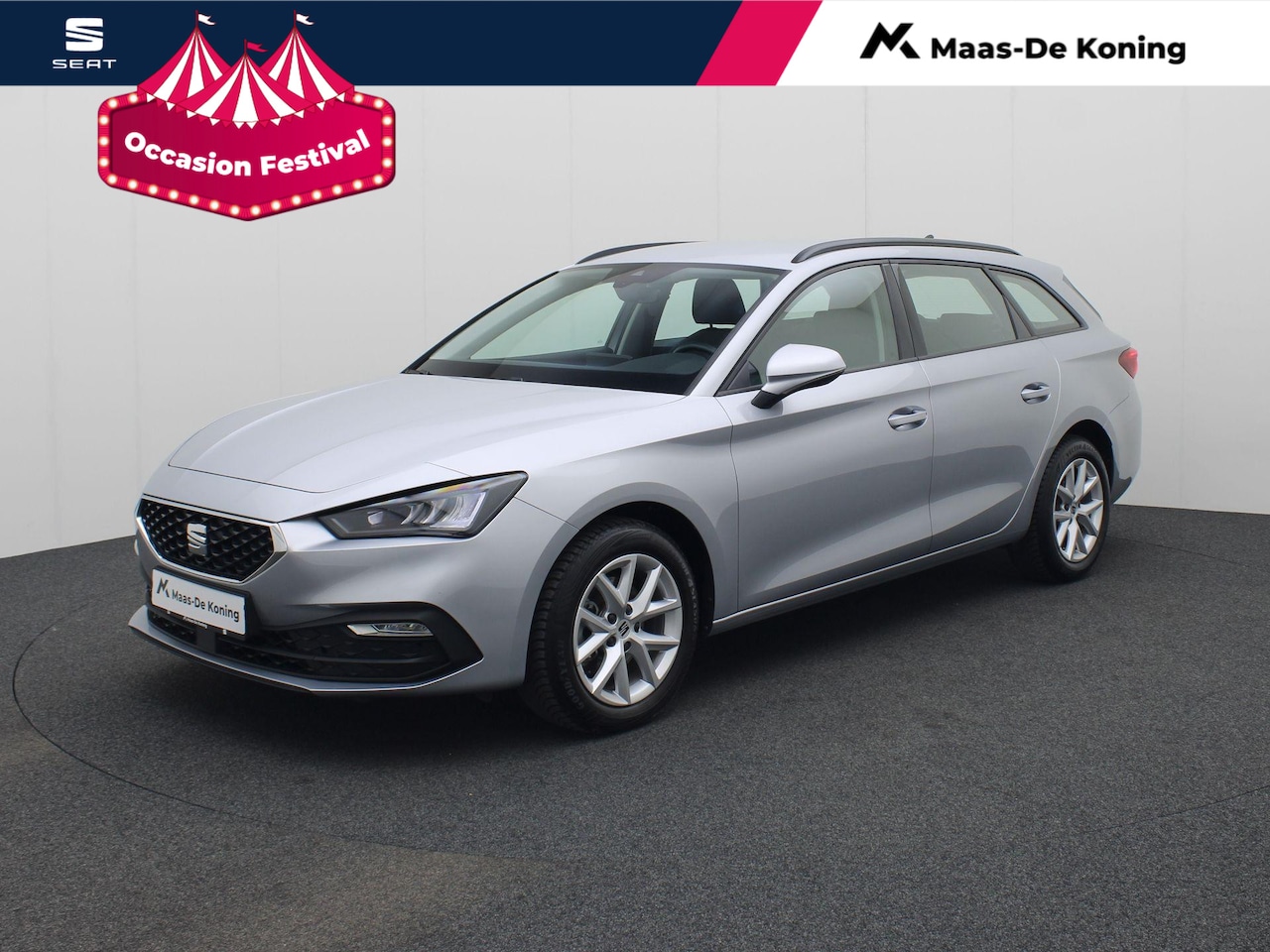 SEAT Leon Sportstourer - 1.5e TSI 150PK Style DSG · Navigatie · Parkeersensoren · Lane assist - AutoWereld.nl